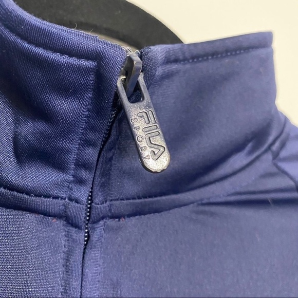 Fila‎ Large Logo Red White Blue Jacket - Picture 4 of 11